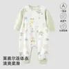 Macacão de Verão Fino em Liocel para Bebê, Roupa de Ar Condicionado Sem Costura para Meninos, Pijama Classe A para Meninas, Roupa de Casa para Bebê