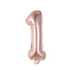 Globos de Papel Aluminio con Números Dorados Versión Americana de 16 pulgadas Globos con Números Dorados, Plateados y Oro Rosa Decoraciones de Cumpleaños