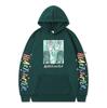 Hoodie Estampado de Batimento Cardíaco, Vazamento, Uma Peça, Outono e Inverno, Transfronteiriço, Masculino e Feminino, Top, Suéter de Lã