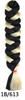 Peluca de trenza grande de color de comercio exterior xpression trenza sucia negra africana fibra química trenza grande