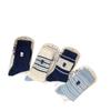 Calcetines Retro para Mujer Otoño 2025 con Bordado de Rayas Estilo Coreano Estilo Ins Calcetines de Algodón hasta la Mitad de la Pantorrilla Calcetines Largos para Mujer con Bloques de Color
