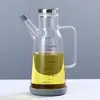 Dispensador de aceite de lujo personalizado para el hogar se puede dividir en botellas de aceite y vinagre, un dispensador de aceite multiusos para el hogar