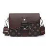 Bolso Mensajero de Silla de Montar Creativo Elegante Unisex con Solapa, Bolso de Hombro Cruzado de Moda Casual de Negocios