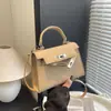 Bolsa de Mão Feminina para Sair, Nova Bolsa Transversal Estilo 2025, Bolsa de Ombro Tendência Outono/Inverno de Alta Qualidade Ultra-Popular, Pequena Bolsa Quadrada