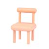 Taburete pequeño con soporte para teléfono móvil, mini silla de escritorio desmontable, adornos, bonita base para teléfono móvil, silla pequeña con soporte para teléfono móvil