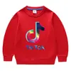 Primavera y Otoño 2026 Color Sólido Estilo Coreano Nueva Ropa Infantil Sudadera de Cuello Redondo Camisetas de Algodón de Manga Larga para Niños y Niñas