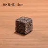 Blocos Quadrados de Pedra Vermelha Natural, Enfeites Decorativos de Pedra, Pedras para Caminhada, Rocha Vulcânica de Granito, Aparadores de Livros de Alta Dureza