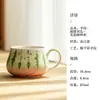 Colección de series de gatos y sandías pintadas a mano por Moji de juegos de té kung fu para uso doméstico, teteras, gaiwans, agarraderas y tazas de té