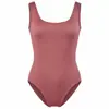 Traje de práctica de ballet blanco puro, sin mangas, cuello en U, espalda descubierta, diseño retorcido, maillot de baile para adulto, body para examen de arte, uniforme de profesor