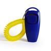 Apito para Animais de Estimação Clicker Dois-Em-Um Dispositivo de Treinamento para Cães Dispositivo de Treinamento para Cães Treinamento de Animais de Estimação Brinquedo Interativo Pequeno Amarelo Pulseira Treinamento para Cães
