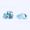 Transmissão Ao Vivo Novo Produto Forma de Cabaça Zircônia 7*9mm Fundo Pontiagudo Forma de Cabaça Superfície do Anel Zircônia Pedra Preciosa Sintética Pedra para Joias DIY