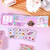 Libro Divertido de Pegatinas Magnéticas para Niños, Material Creativo para Diario DIY, Pegatinas Magnéticas de Vestir al por Mayor