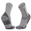 Meias Esportivas para Uso Externo para Homens e Mulheres no Outono e Inverno Meia de Cano Médio Lã Merino Meias de Snowboard Quentes Espessadas Antiderrapantes para Caminhada Personalizadas