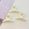 Pinza para el pelo transparente pequeña transfronteriza, pinza de tiburón de color sólido para coleta alta, mini pinza para el pelo de 4.5 cm, accesorio para el pelo de niña lindo
