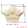Las almohadillas para talón beige engrosadas son efectivas para zapatos que quedan una talla grande, previniendo el deslizamiento del talón al caminar, proporcionando amortiguación, absorción de impactos y protección contra rozaduras.