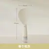 Cuchara para Arroz con Ventosa de Pie D2887, Cuchara para Arroz Antiadherente con Forma de Oso de Grado Alimenticio para Olla Arrocera, Cuchara para Arroz Doméstica