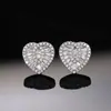 Cao Shi Nuevo Amor de Amazon - Joyería Temática para Mujer, Pendientes Exquisitos con Circonita Microincrustada, Pendientes de Moda con Forma de Corazón para Dama
