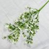 Vendas Diretas de Fábrica Flores Artificiais Gipsofila de 3 Pétalas Flores Artificiais de Plástico Decoração de Feriado Arranjo de Flores Decoração Flores Artificiais de Seda Feitas à Mão Atacado