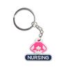 Llavero colgante de atención médica PVC pegamento suave hebilla decorativa DIY colgante para mochila de estudiante Amazon regalos decorativos al por mayor