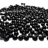 Gema Negra Base Plana Cara Lisa Ónix Negro Antinatural/Obsidiana Base Plana Cara Lisa Gema Semiredonda Piedra al Descubierto
