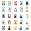 Precio Fijo50 Compra Directa Transfronteriza Pegatinas de Cartas de Tarot Animales de Dibujos Animados Pegatinas para Computadora de Escritorio Equipaje