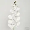 Flores Artificiais Brancas para Decoração de Casamento, Flores de Seda, Ornamentos de Flores Artificiais, Arte Floral Seca, Materiais de Rosa, Arranjo de Flores para Corredor, Arranjo de Parede e Chão