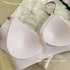 1113 # Sujetador de Tirantes Finos con Copas Fijas Acolchadas de Aire de Cuadros de una Sola Pieza para Mujer, Sujetador sin Aros, sin Costuras, con Forma de U, Venta Directa de Fábrica
