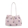 2026 lunares grandes creativa fresca y simple para mujer casual nueva moderna elegante texturizada bolso de axila bolso de hombro