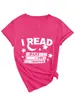 Eu Leio Depois da Hora de Dormir Loja Independente da Amazon Camiseta Feminina Confortável e Versátil com Decote V e Manga Curta