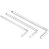 Llave Allen Torx destornillador de 6 ángulos interiores herramienta llave hexagonal de cabeza esférica en forma de L llave hexagonal simple de arroz