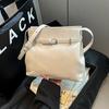 Bolso bandolera de tela para mujer, bolso bandolera de tela para primavera y verano, bolso bandolera de tela, bolso popular de este año 2025.