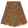 En stock, generación de tela de cera africana, tela de poliéster de doble cara con estampado geométrico, tela africana, tela de comercio exterior