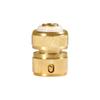Conector Rápido de Cobre de 4 Puntos Grifo Agua Conexión Rápida Manguera Jardinería Riego Pistola de Agua Riego Lavado de Suelo Lavadora Conector 1/2