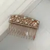 Pente de Cabelo Coreano Brilhante e Colorido com Efeito Deslumbrante, Novo Grampo de Cabelo Elegante de Princesa, Pente de Cabelo para Penteados Altos e Presilha de Cabelo para Franja