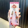 Chaveiro de Veludo Papai Noel com Laço Capa de Celular Chaveiro de Rena Pingente de Bolsa Pequeno Presente Venda por Atacado