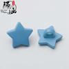 Botão de Tinta Colorida Estrela de Cinco Pontas Botão para Suéter Infantil Camisa 15mm Estrela de Desenho Animado Botão Decorativo DIY
