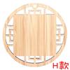 Nuevos Accesorios para Pasteles Estilo Nacional Chinoiserie Recortes de Virutas de Madera Estilo Escandinavo Posavasos de Madera Posavasos de Té para Cocina Base para Tazón DIY