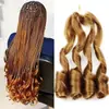 Trenza Sucia Fibra Química Crochet Cabello Peluca Trenza Sucia Africana Rama de Cabello Rollo Grande Cola de Caballo Rollo Natural Tejido Peluca Cola de Caballo