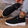 Nuevos zapatos casuales para mujer de talla grande para transmisión en vivo transfronteriza de primavera, ligeros, amortiguadores, mocasines sin cordones, zapatos perezosos