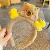 Nueva Diadema de Felpa de Dibujos Animados, Para Tomar Fotos de Niña en Parque de Atracciones, Pasador Lindo, Pinza Dulce para el Cabello, Diadema para Maquillaje y Lavado de Cara