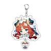 Llavero de acrílico con Wendy, Klee, Mona y Azúcar - llavero de mercancía de anime