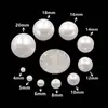 Accesorios para joyería hechos a mano DIY de imitación de perla de alto brillo, cuentas no porosas y porosas, materiales de cuentas sueltas mixtas de 3-16 mm, cuentas redondas