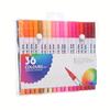Set de Marcadores de Arte de Doble Punta, Adecuado para Artista Marcadores para Colorear Finos y de Pincel, Colores Aleatorios