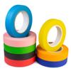 Weiyi color cinta crepé adhesiva de un lado para pintura de coche decoración decoración cubierta de rasgado a mano alta adhesividad cinta de papel de enmascarar