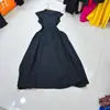 Vestido de Fiesta y Cóctel sin Mangas de Cuello Medio Alto Asimétrico Niche Vietnamita Europeo y Americano