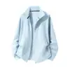 Chaqueta unisex con forro de plumón y forro polar, cálida y a prueba de viento, personalizable para uso en grupo en varias combinaciones