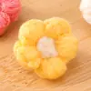 Broche de flor vermelha pequena feminino fofo flor de lã tricotada japonesa pino decoração para roupas bolsa suéter corsage atacado