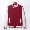 Liquidación en stock con forro polar Ropa casual de béisbol para hombre Suéter Cárdigan deportivo para hombre Chaqueta
