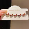 Pulsera Redonda Irregular de Circonita Super Brillante Pulsera de Lujo Ligero con Sensación de Alta Gama Estilo Coreano Estética Fría Personalidad Accesorio de Mano Versátil para Mujer