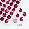 Dongzhou Crystal 8mm Ocho Caras Corte Rosa Milenio Diamante para Uñas Destellante Diamante de Cristal K9 de Alta Calidad Accesorios de Arte para Uñas de Lujo Ligero